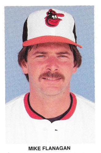 1985 Baltimore Orioles Postcards #NNO Mike Flanagan Front
