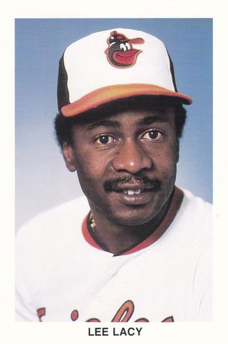 1985 Baltimore Orioles Postcards #NNO Lee Lacy Front
