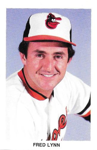 1985 Baltimore Orioles Postcards #NNO Fred Lynn Front