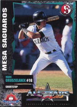 1994 SplitSecond Arizona Fall League #NNO Mark Grudzielanek Front