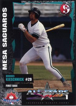 1994 SplitSecond Arizona Fall League #NNO Brooks Kieschnick Front
