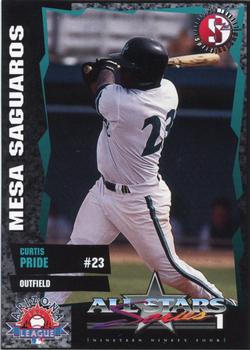1994 SplitSecond Arizona Fall League #NNO Curtis Pride Front