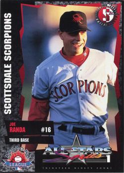 1994 SplitSecond Arizona Fall League #NNO Joe Randa Front