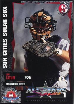 1994 SplitSecond Arizona Fall League #NNO Jim Tatum Front