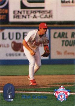 1995 Reading Phillies Eastern League Champions #NNO Rob Grable Front