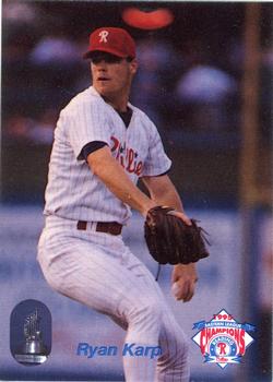1995 Reading Phillies Eastern League Champions #NNO Ryan Karp Front