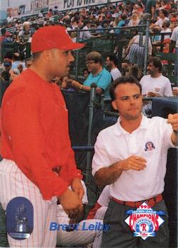1995 Reading Phillies Eastern League Champions #NNO Brent Leiby Front