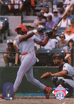 1995 Reading Phillies Eastern League Champions #NNO Fred McNair Front