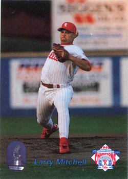 1995 Reading Phillies Eastern League Champions #NNO Larry Mitchell Front