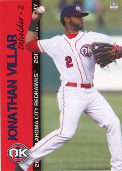 2013 Brandt Oklahoma City RedHawks #22 Jonathan Villar Front
