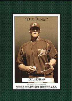 2005 Upper Deck Update - 2005 UD Origins Update Old Judge #235 Jeff Niemann Front