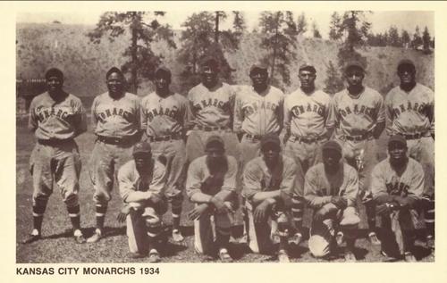 1991 R.D. Retort Enterprises Negro League Legends, Series 1 #85 Kansas City Monarchs 1934 Front