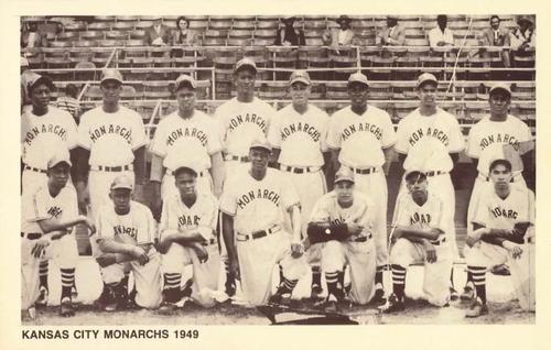 1991 R.D. Retort Enterprises Negro League Legends, Series 1 #86 Kansas City Monarchs 1949 Front