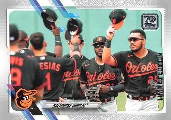 2021 Topps - 70th Anniversary Celebration #195 Baltimore Orioles Front
