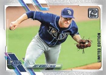 2021 Topps - 70th Anniversary Celebration #296 Joey Wendle Front