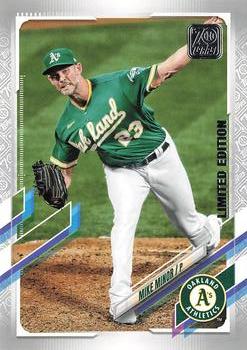 2021 Topps - 70th Anniversary Celebration #329 Mike Minor Front