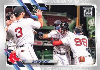 2021 Topps - 70th Anniversary Celebration #401 Boston Red Sox Front