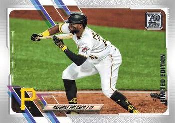 2021 Topps - 70th Anniversary Celebration #412 Gregory Polanco Front