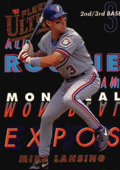 1993 Ultra - All-Rookies #4 Mike Lansing Front