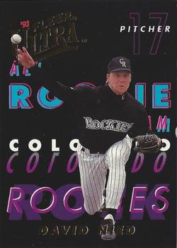 1993 Ultra - All-Rookies #6 David Nied Front