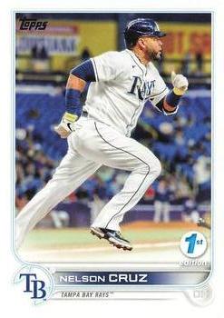 2022 Topps 1st Edition #104 Nelson Cruz Front