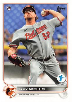 2022 Topps 1st Edition #118 Alex Wells Front