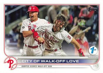 2022 Topps 1st Edition #321 City of Walk-Off Love Front