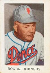 1950-51 Toleteros #NNO Rogers Hornsby Front