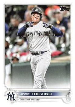 2022 Topps Update #US10 Jose Trevino Front