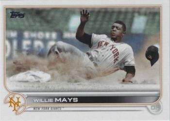 2022 Topps Update #US24 Willie Mays Front