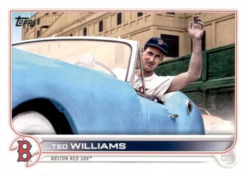 2022 Topps Update #US44 Ted Williams Front