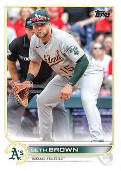 2022 Topps Update #US166 Seth Brown Front