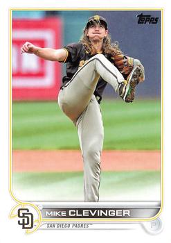 2022 Topps Update #US186 Mike Clevinger Front