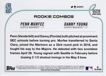2022 Topps Update #US220 Penn Murfee / Danny Young Back