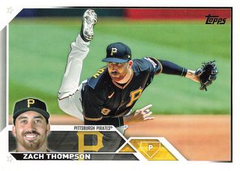 2023 Topps #2 Zach Thompson Front