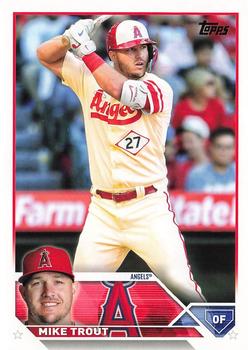 2023 Topps #27 Mike Trout Front