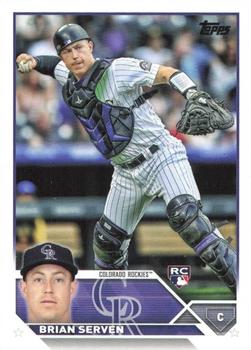 2023 Topps #41 Brian Serven Front