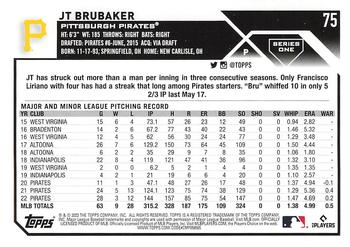 2023 Topps #75 JT Brubaker Back