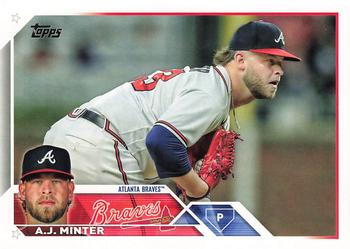 2023 Topps #159 A.J. Minter Front
