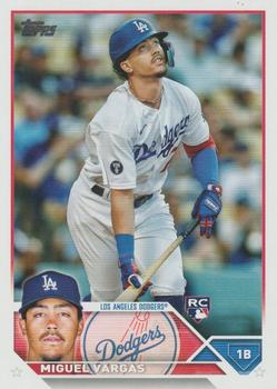 2023 Topps #163 Miguel Vargas Front