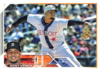 2023 Topps #231 Rony Garcia Front