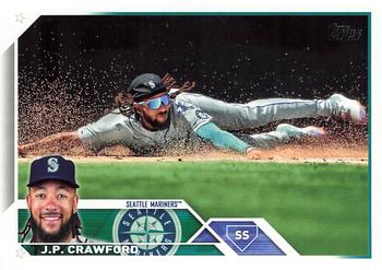 2023 Topps #380 J.P. Crawford Front