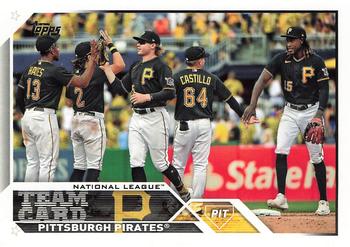 2023 Topps #430 Pittsburgh Pirates Front