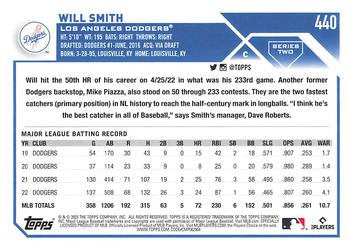 2023 Topps #440 Will Smith Back