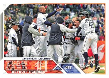 2023 Topps #555 Detroit Tigers Front
