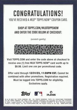 2023 Topps #NNO Topps Now Coupon Card Back