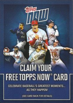 2023 Topps #NNO Topps Now Coupon Card Front