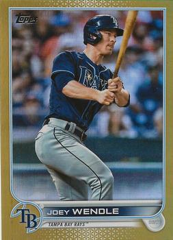 2022 Topps - Gold Foil #145 Joey Wendle  Front