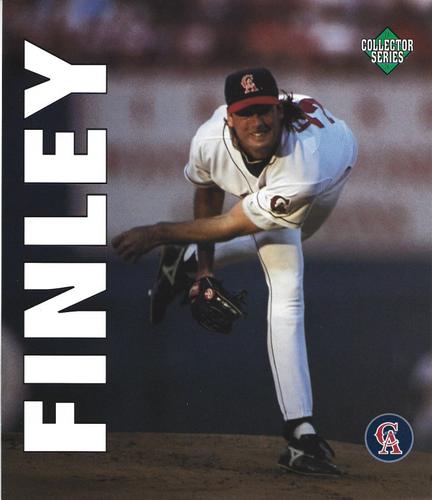1994 Los Angeles Times California Angels #11 Chuck Finley Front