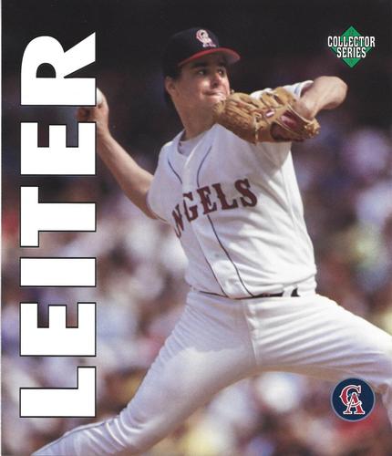 1994 Los Angeles Times California Angels #13 Mark Leiter Front